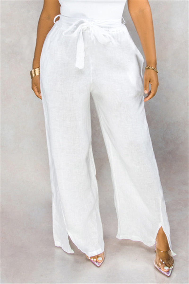 Bianca- Classic Linen Pants